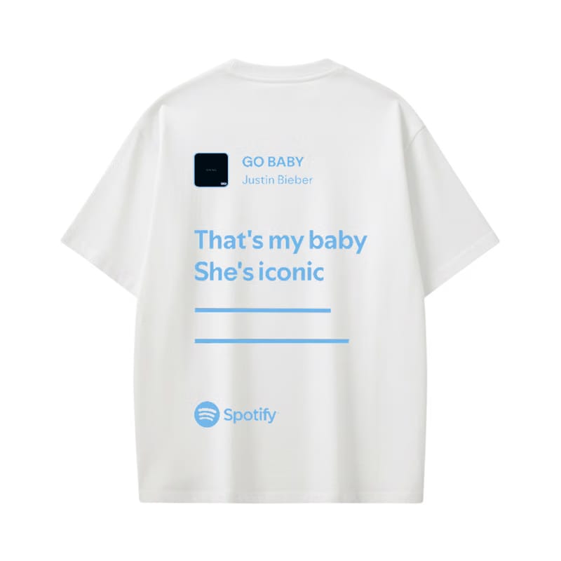 JUSTIN- HaileyXJustin T-shirt(White)