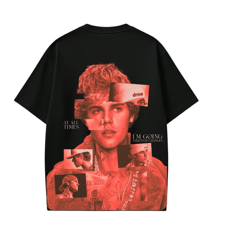JUSTIN-I'm Going Through Changes T-shirt(Black)