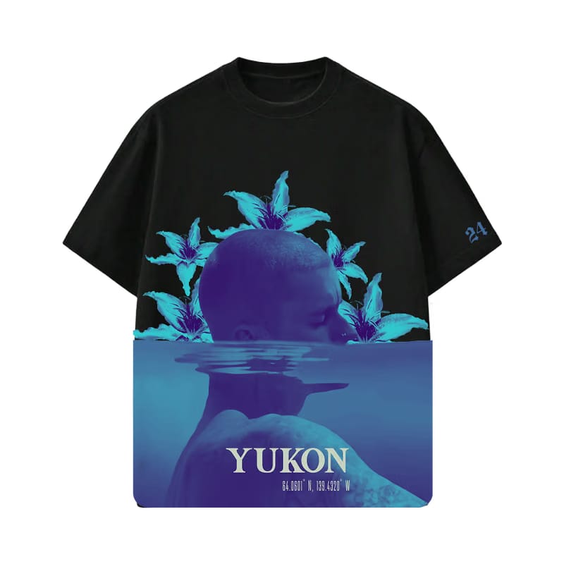 JUSTIN-Yukon T-shirt(Black)