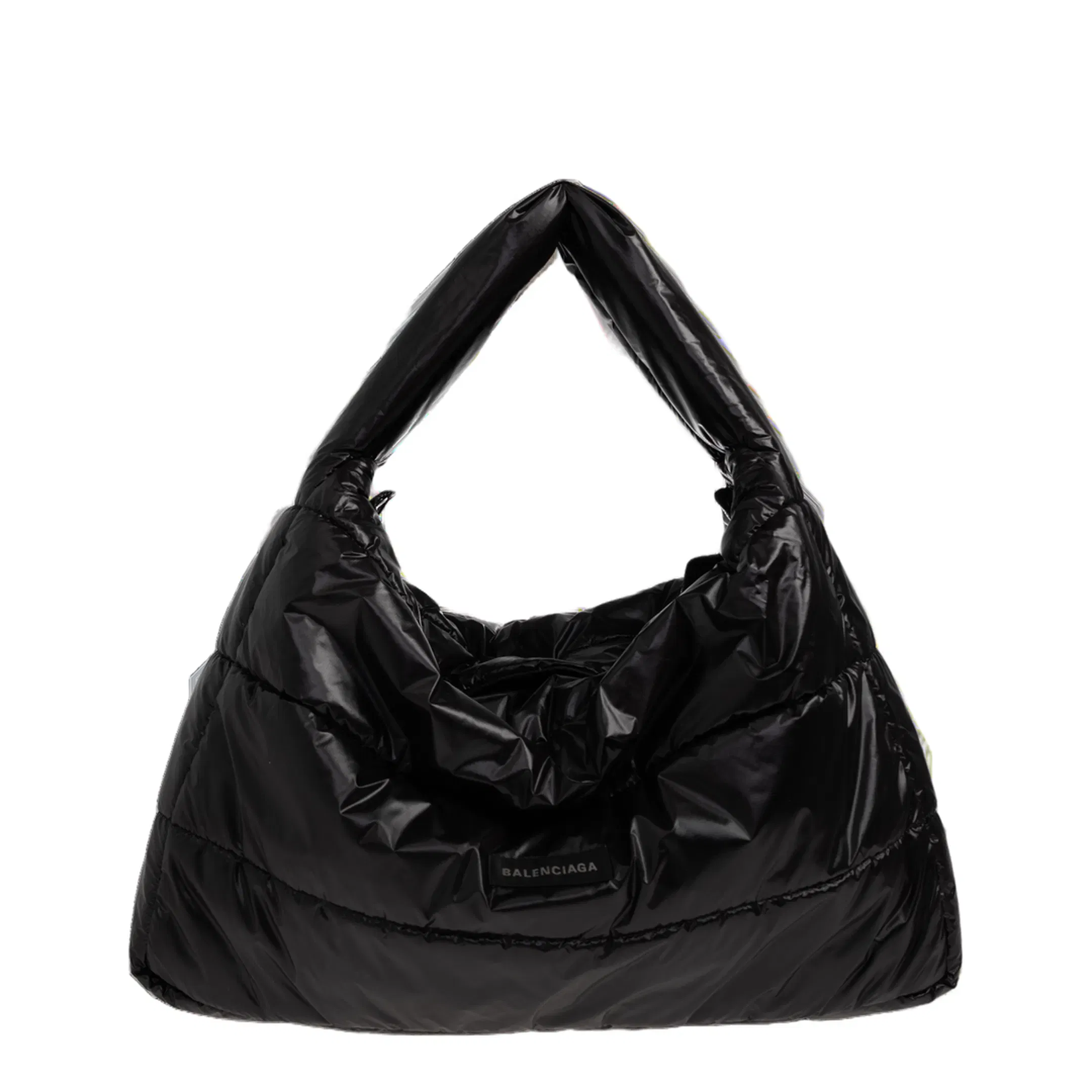 Handbag With Logo Patch