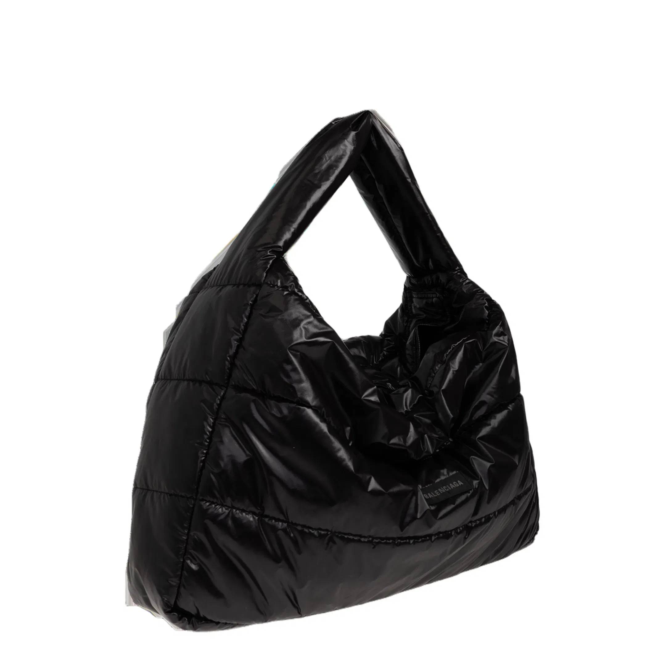 Handbag With Logo Patch