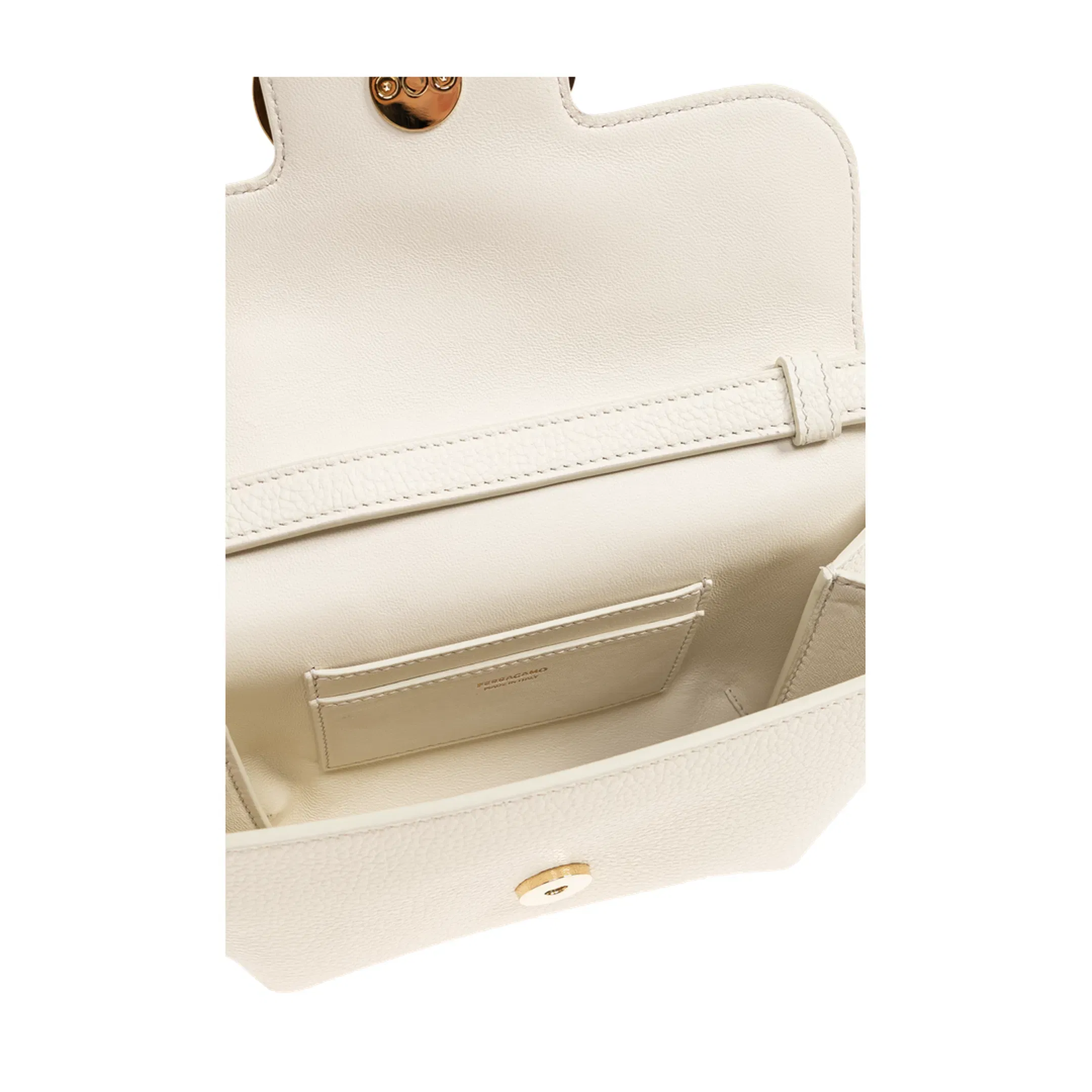 Lizzy Mini Calfskin Mini Bag - Mascarpone
