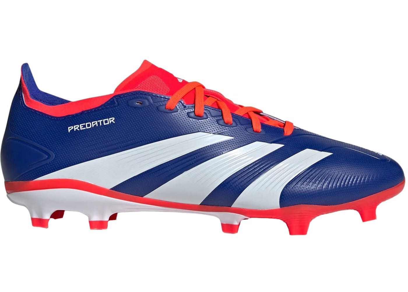 Adidas Predator League FG Lucid Blue Cloud White Solar Red
