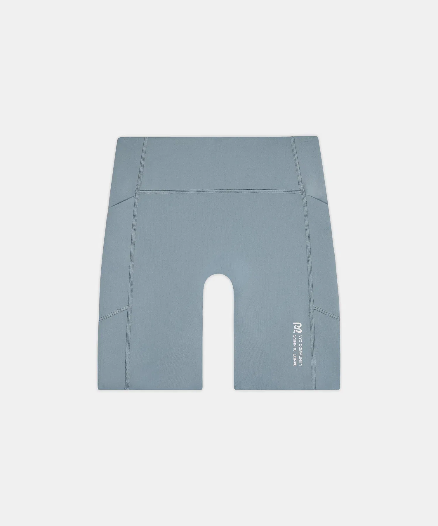 Bandit Womens Stamina V High Waist 7 Compression Short Tranquil Blue