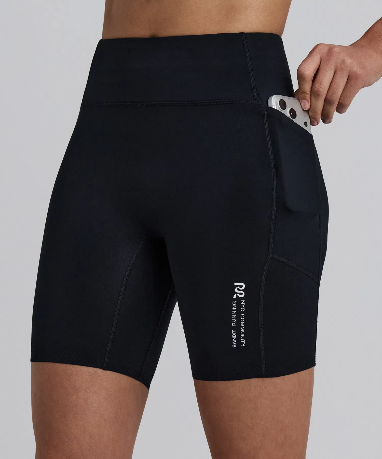 Bandit Womens Stamina V High Waist 7 Compression Short Black