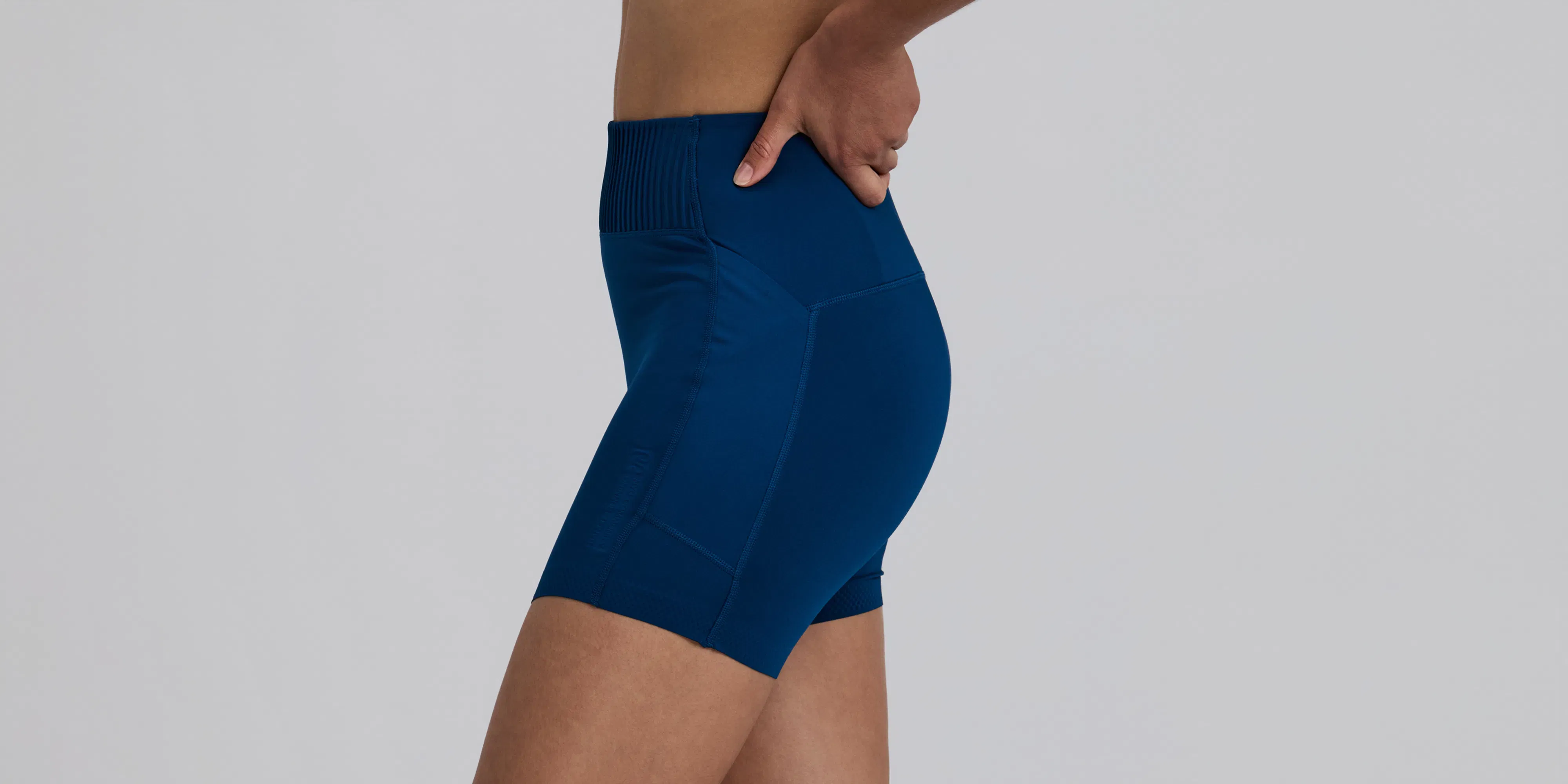 Bandit Womens Stamina V High Waist 5 Compression Short Ink Blue