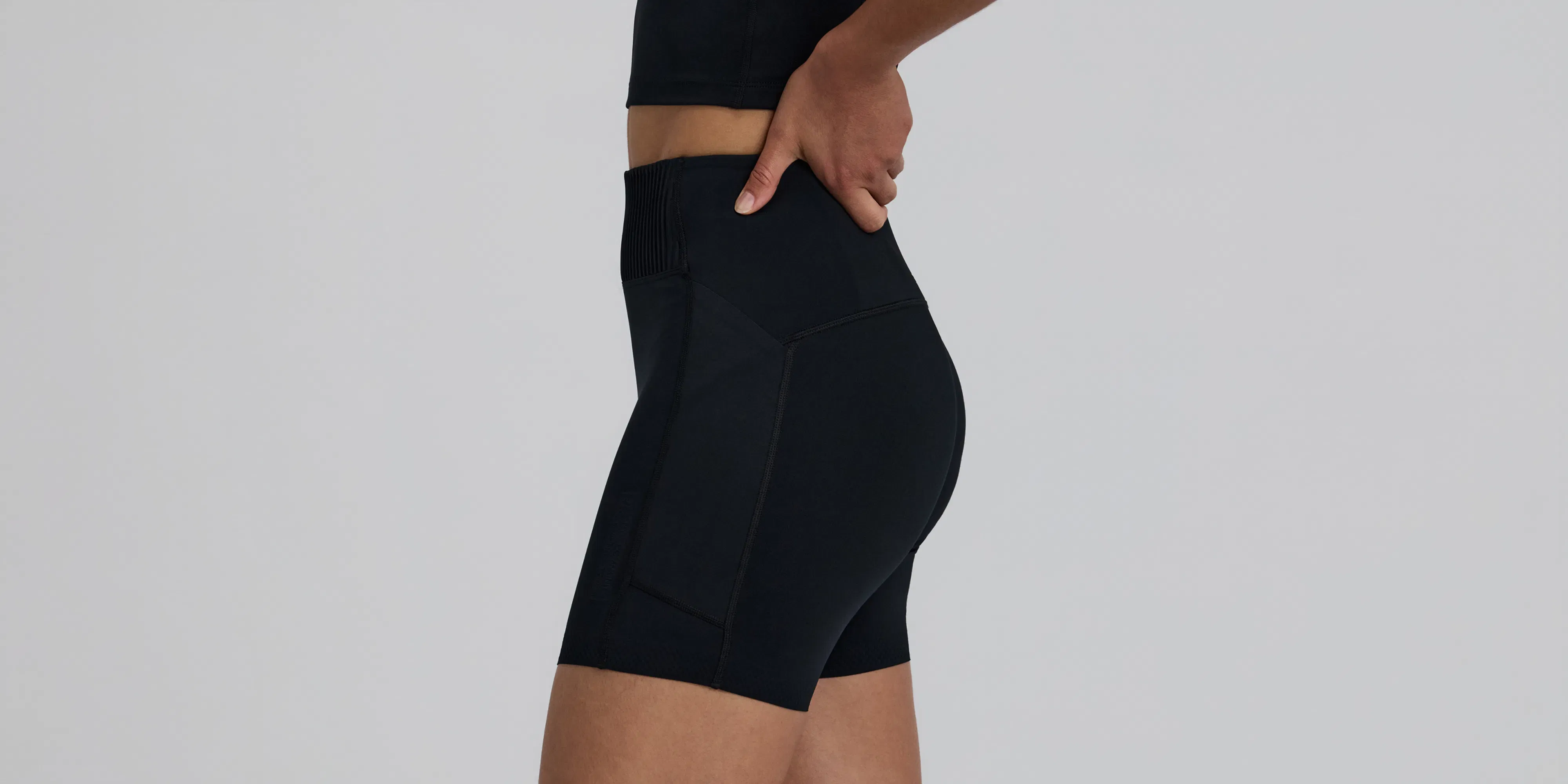 Bandit Womens Stamina V High Waist 5 Compression Short Black
