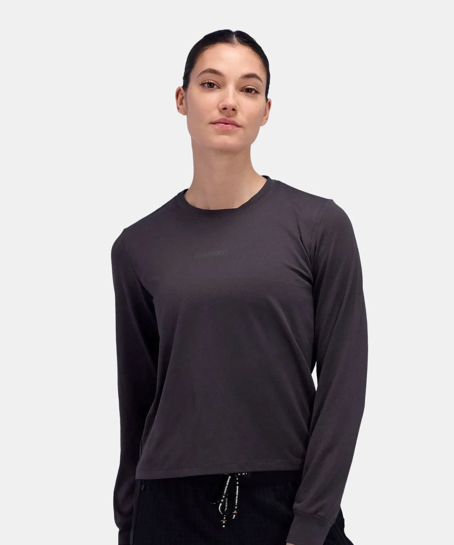 Bandit Womens Micromesh Long Sleeve T-Shirt Shadow