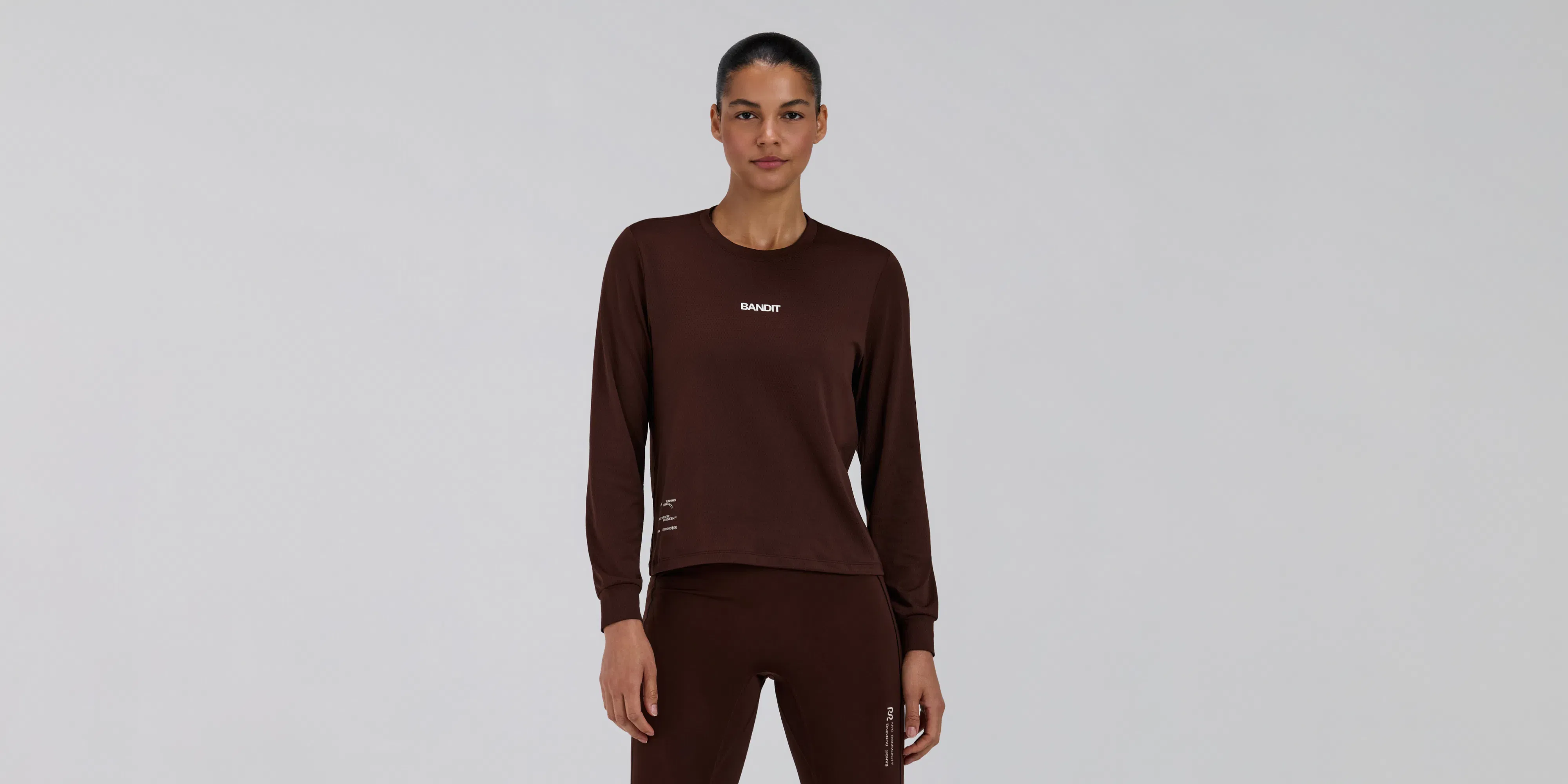 Bandit Womens Micromesh Long Sleeve Cacao