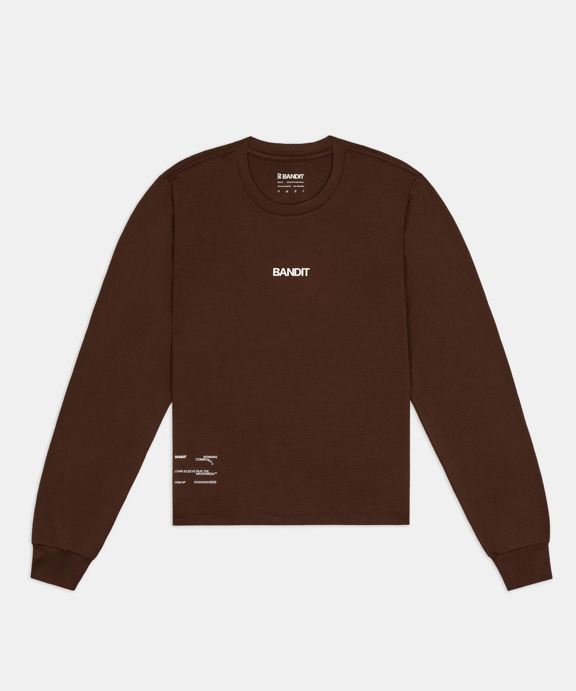 Bandit Womens Micromesh Long Sleeve Cacao