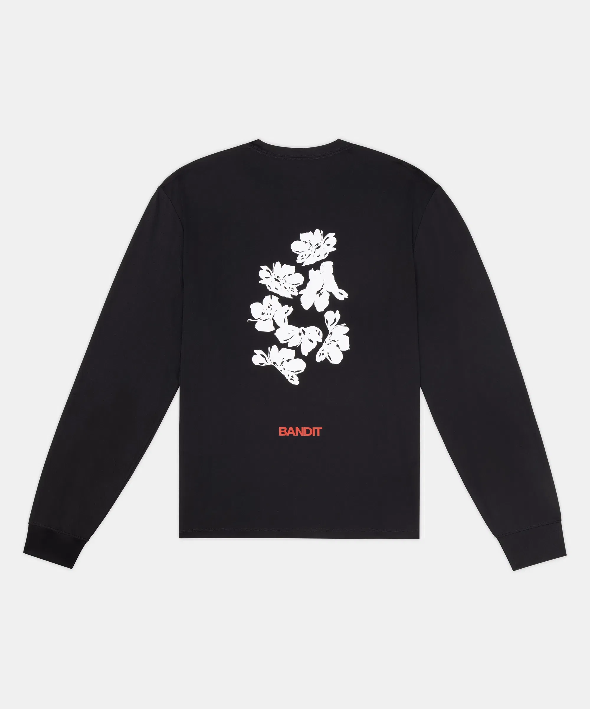 Bandit Unisex Nanomesh Fleura Long Sleeve Black