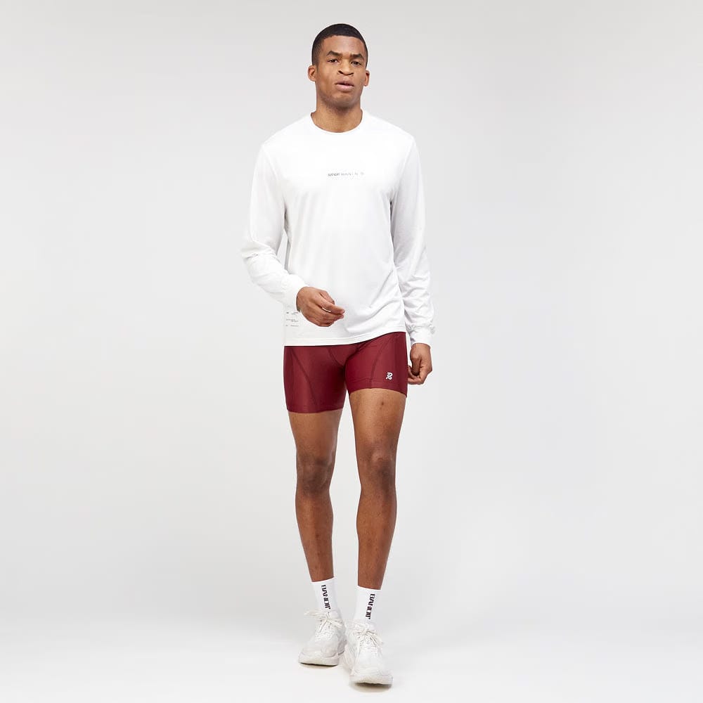 Bandit Nanomesh Performance Long Sleeve Unisex White