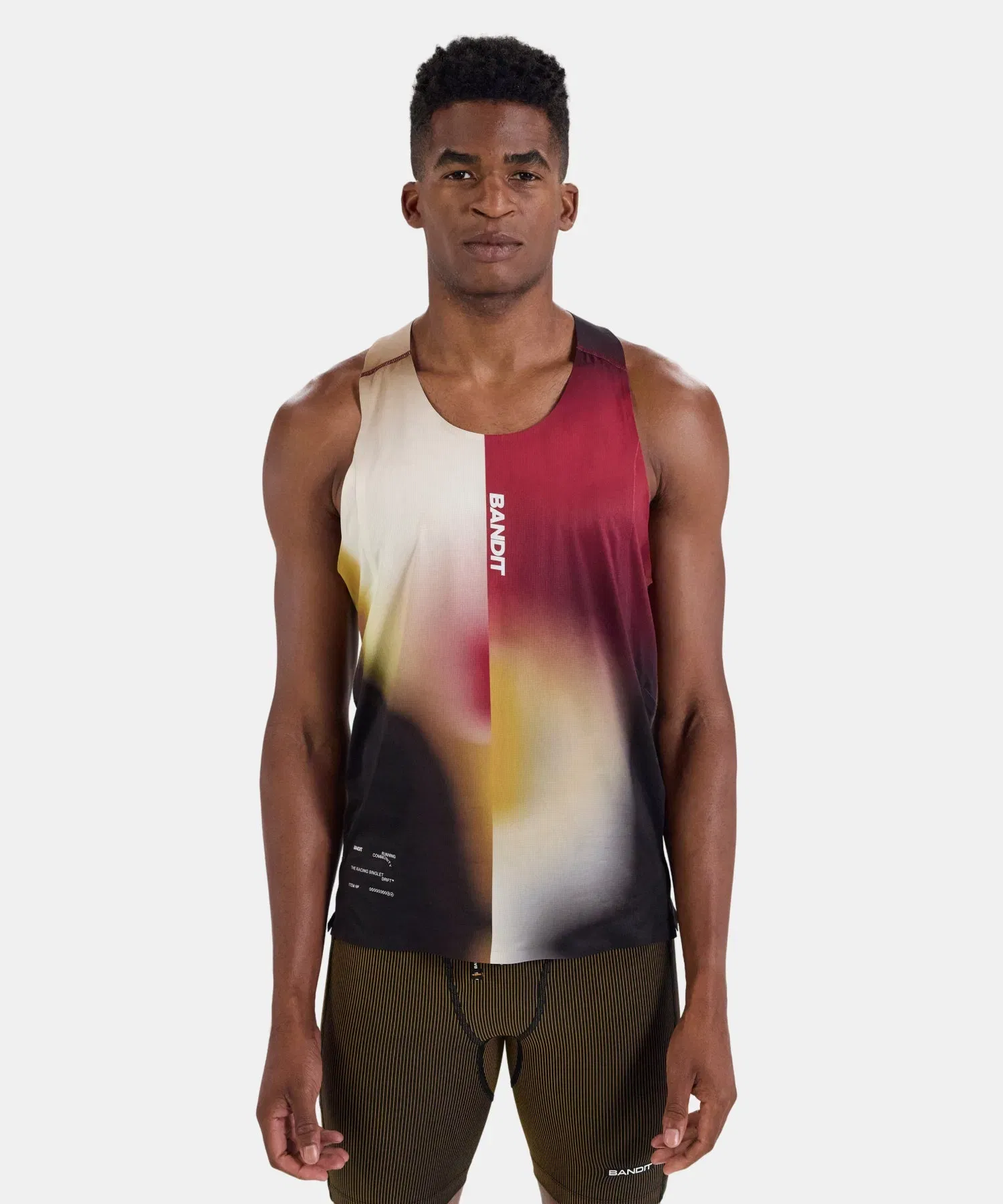 Bandit Drift Racing Singlet Dijon Fig Gradient
