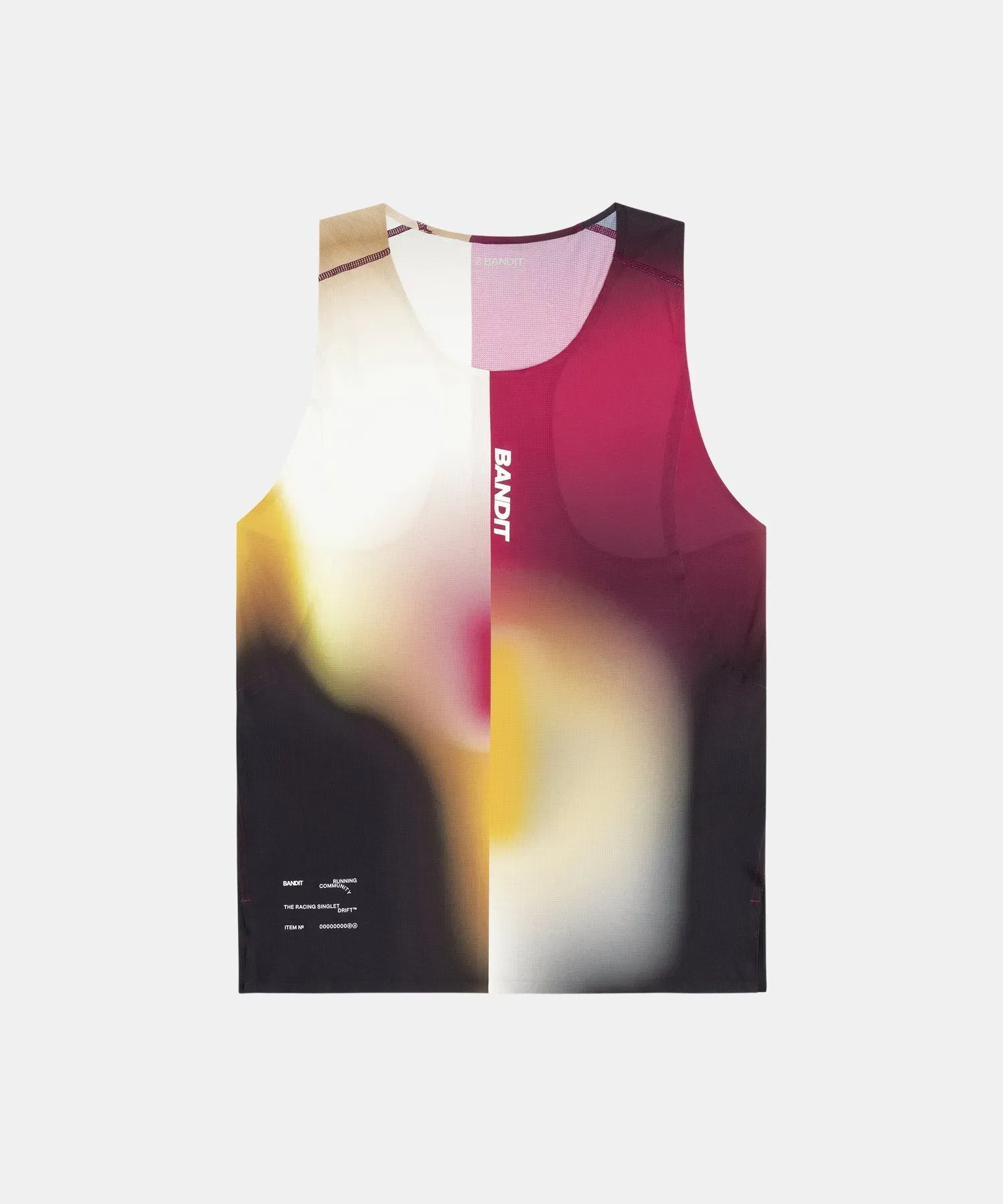 Bandit Drift Racing Singlet Dijon Fig Gradient