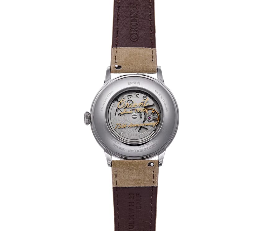 Orient Bambino 40.5Mm - 75Th Anniversary Limited Edition