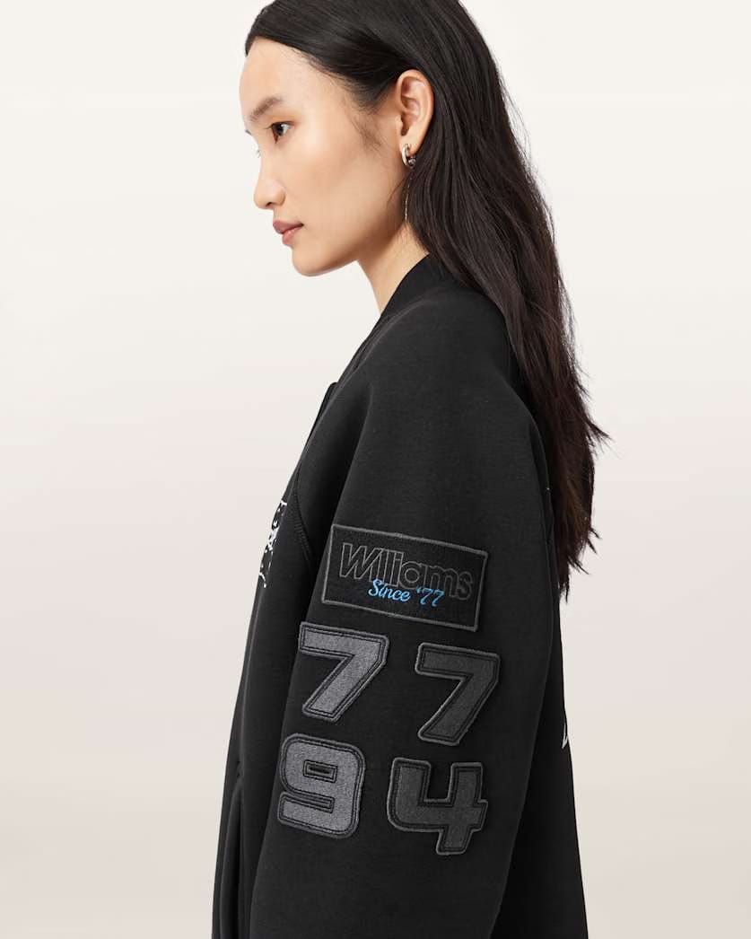 AllSaints Williams X Allsaints Nico Bomber Jacket Women's Black Women's