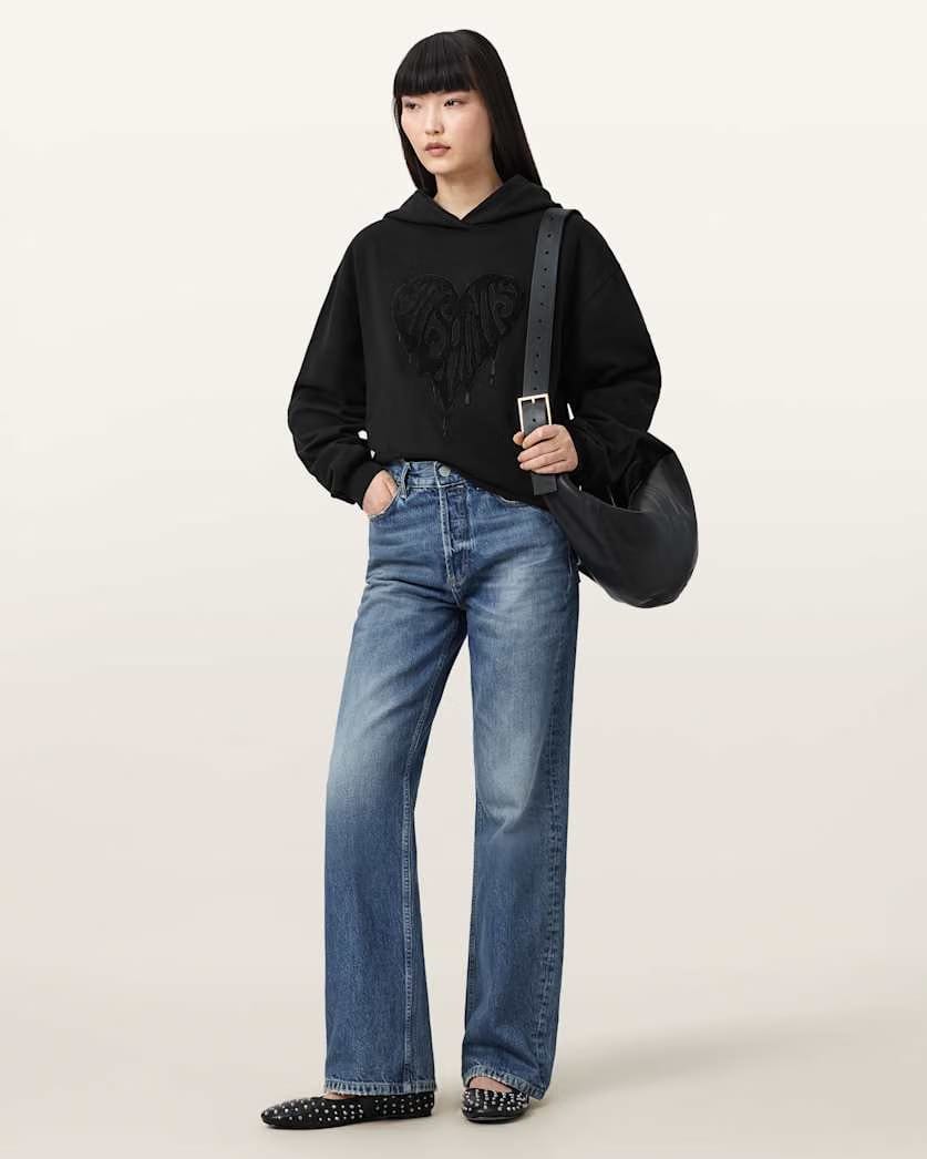 AllSaints Trip Pippa Hoody Women's Black Women's