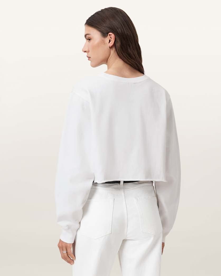 AllSaints Trip Nevarre Sweatshirt Women's White Women's