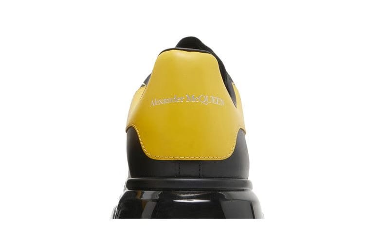 Alexander McQueen Oversized Sneaker Clear Sole - Black Pop Yellow