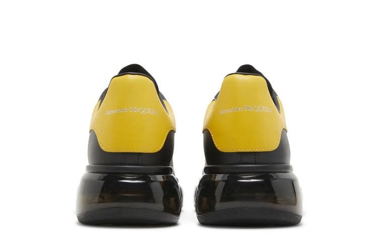 Alexander McQueen Oversized Sneaker Clear Sole - Black Pop Yellow