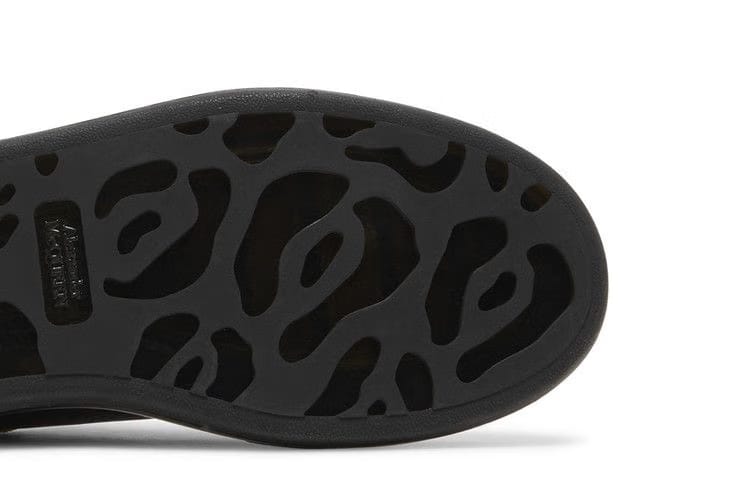 Alexander McQueen Oversized Sneaker Clear Sole - Black Pop Yellow