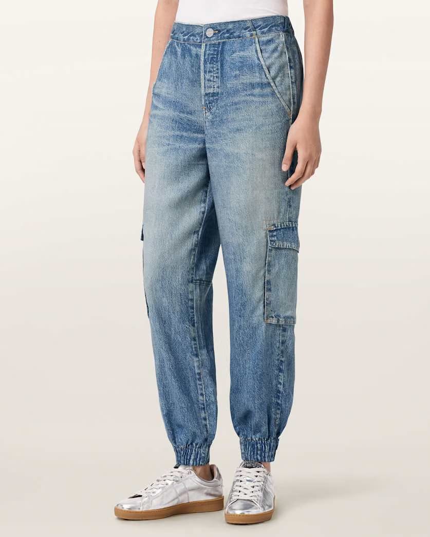 AllSaints Selma Illusion Pants Women's Illusion Indigo Women's