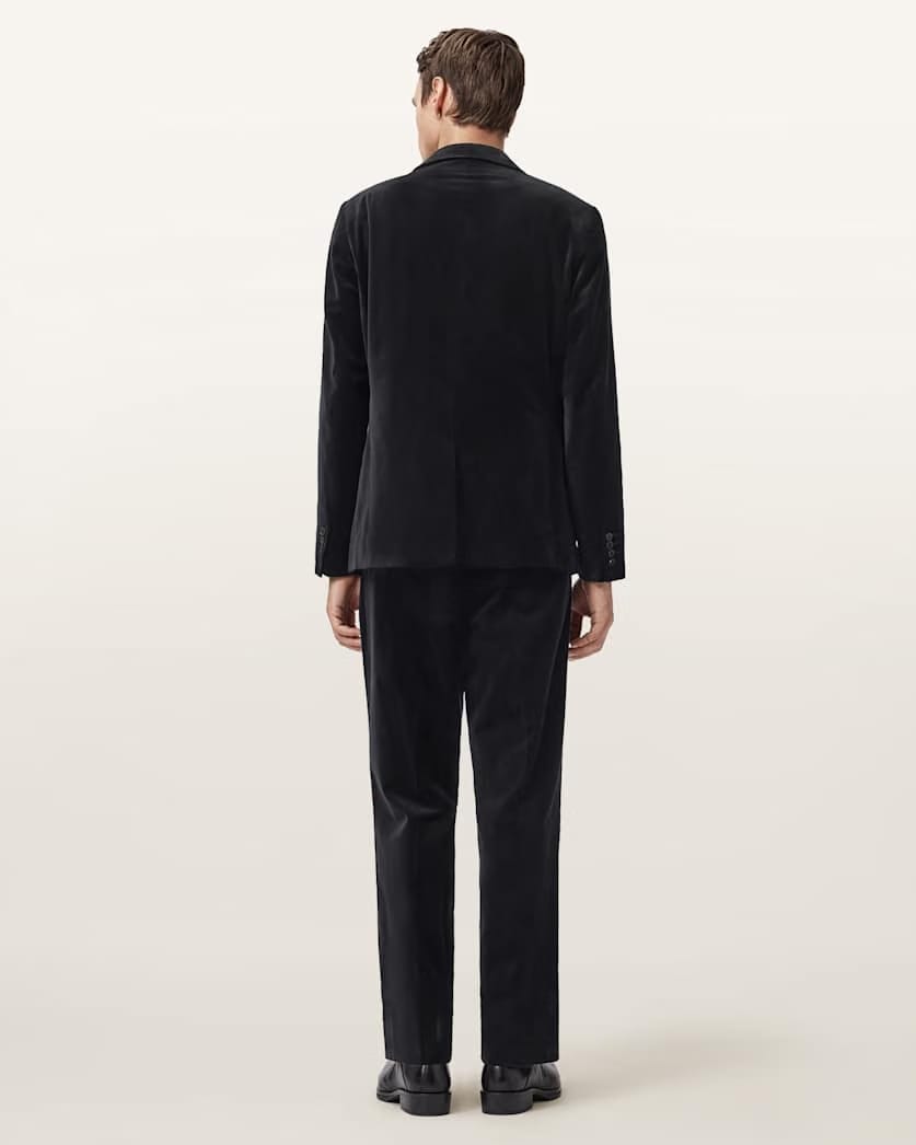 AllSaints Saga Straight Fit Pants Black