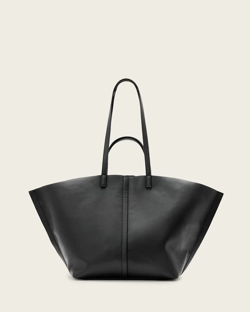 AllSaints Phoenix Spacious Desserto Tote Bag Women's Black Women's