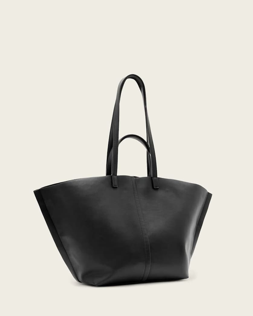 AllSaints Phoenix Spacious Desserto Tote Bag Women's Black Women's
