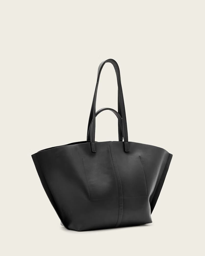 AllSaints Phoenix Spacious Desserto Tote Bag Women's Black Women's