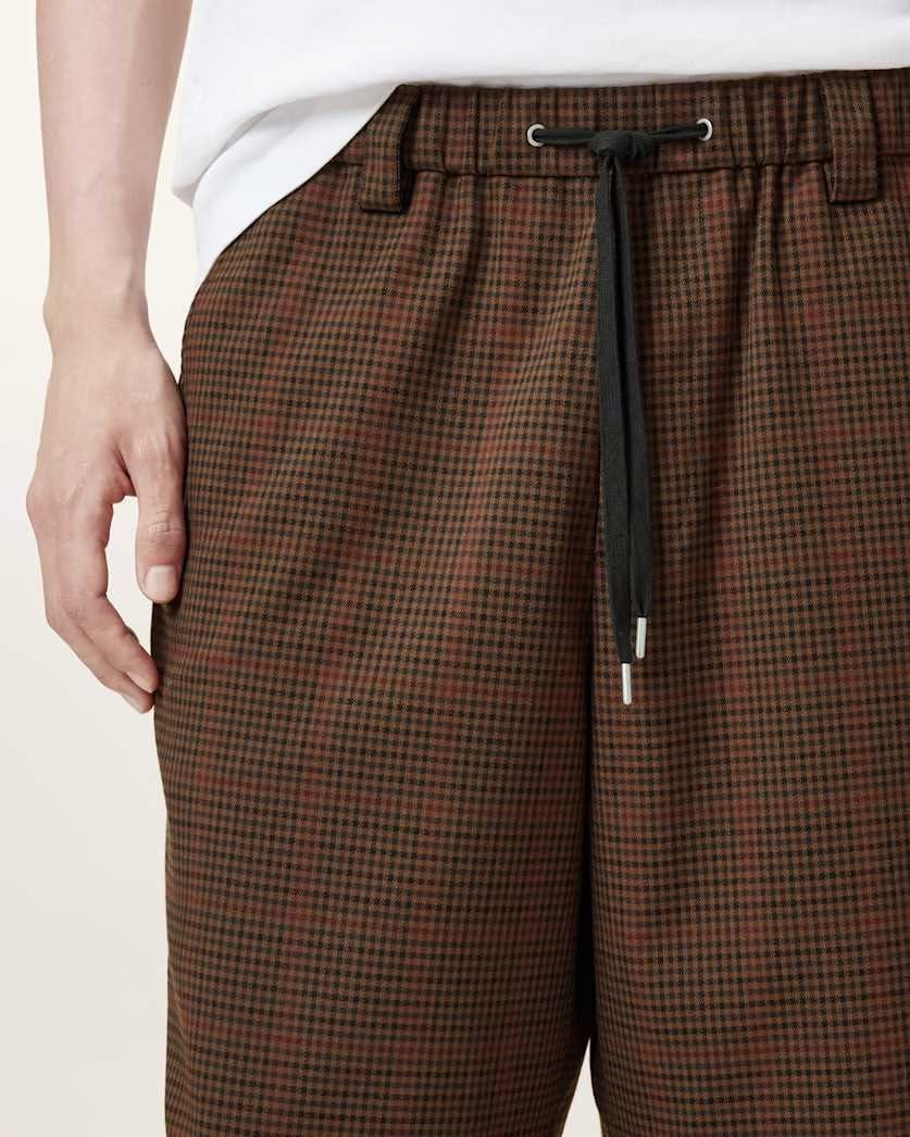 AllSaints Newell Shorts Coin Brown