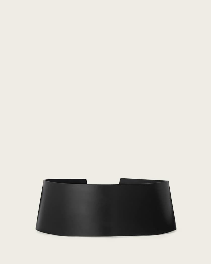 AllSaints Mya Leather Hip Belt Women's Black Women's