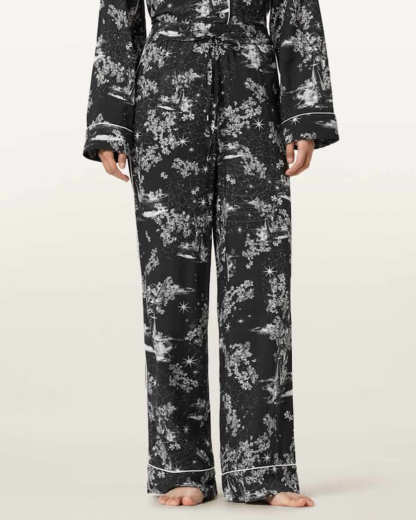 AllSaints Maude Pyjama Set Women's Maria Black Women's