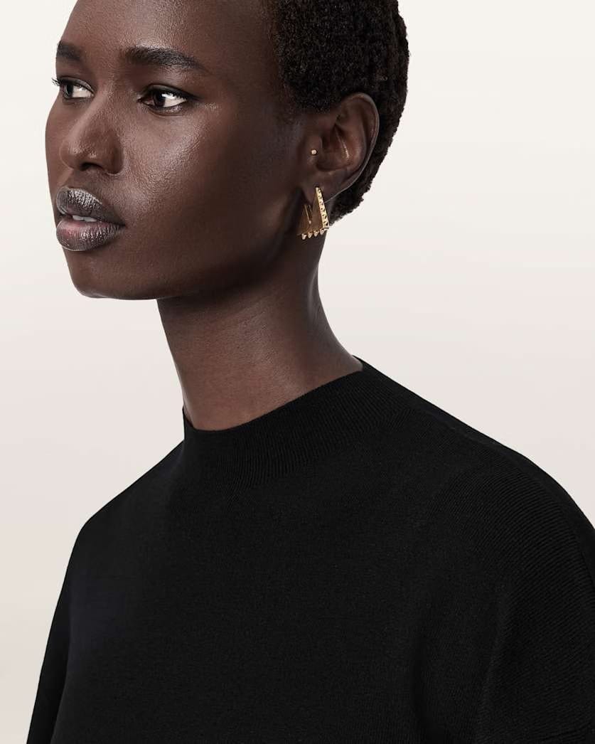 AllSaints Mae Spike Small Earrings Women's Warm Brass Women's