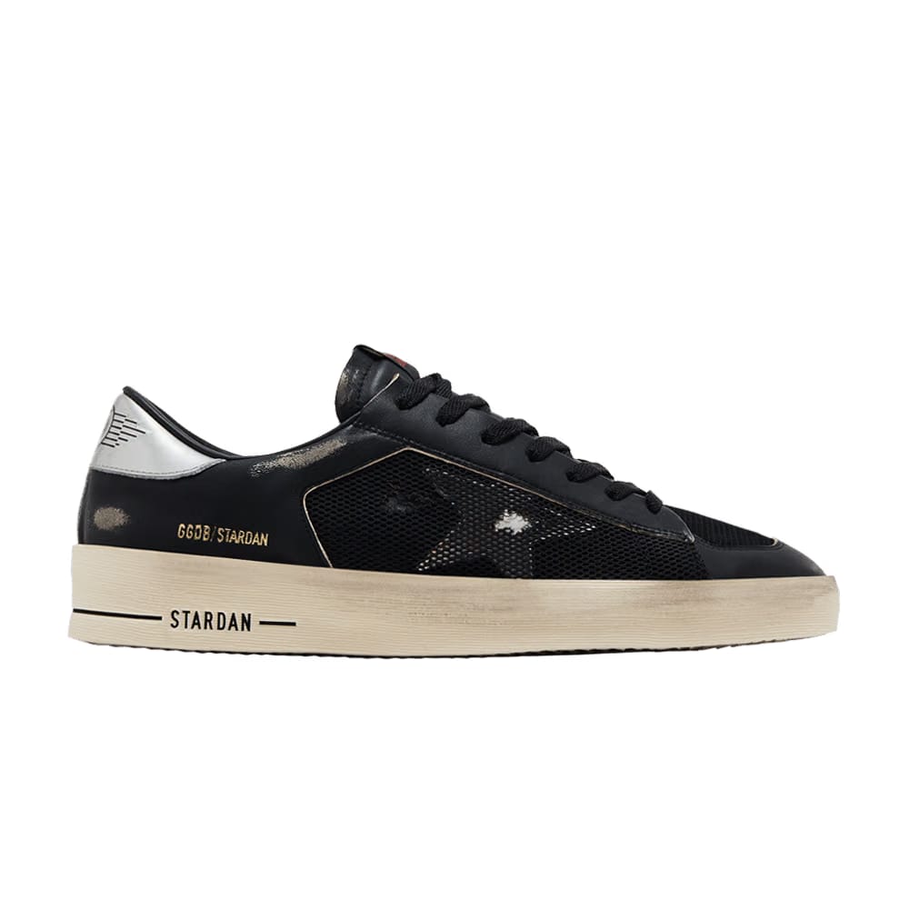 Golden Goose Stardan Black Silver