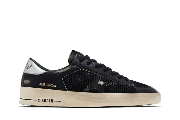 Golden Goose Stardan Black Silver