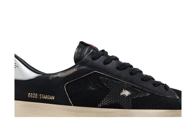 Golden Goose Stardan Black Silver