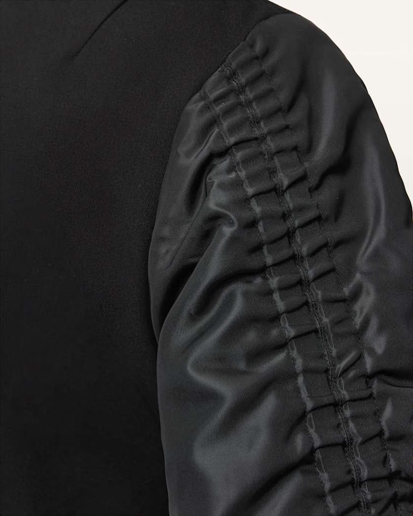 AllSaints Lorna Cotton Blazer Jacket Women's Black Women's