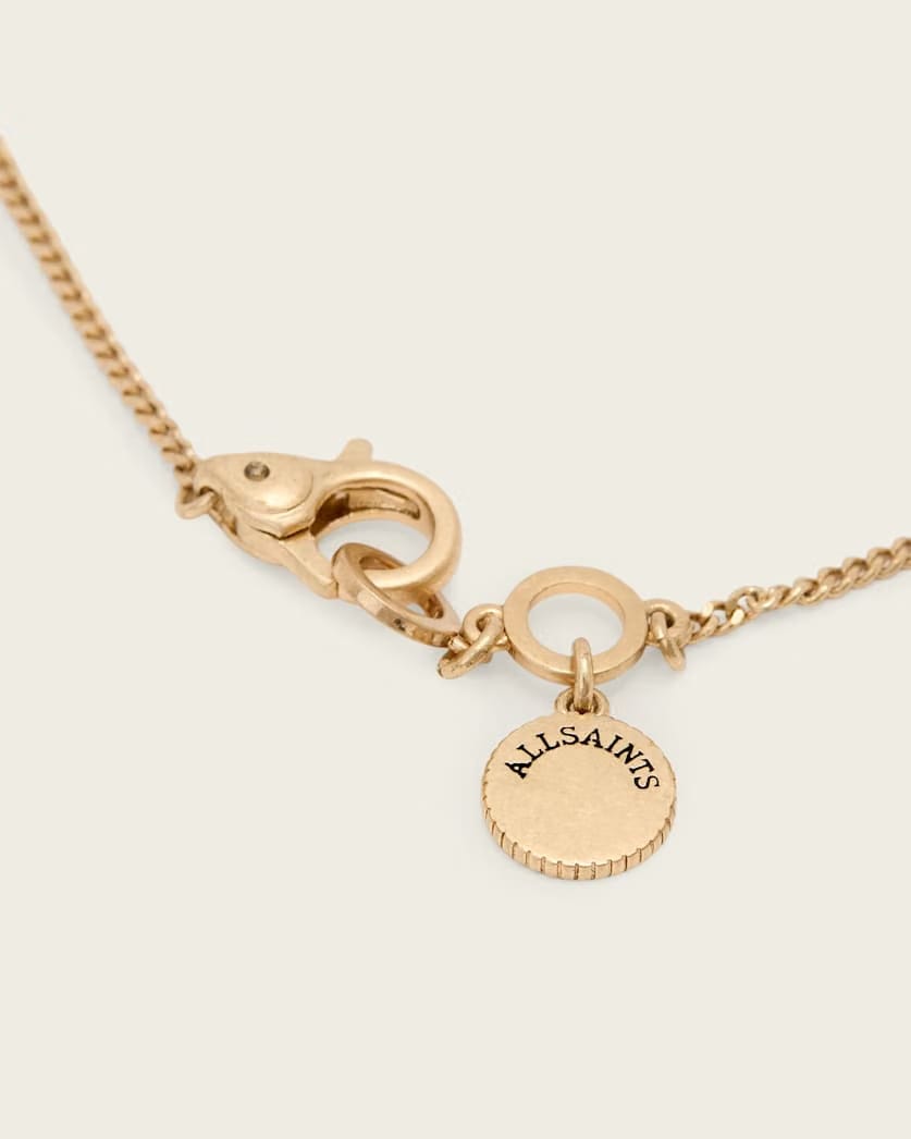 AllSaints Laio Link Bracelet Women's Warm Brass Women's