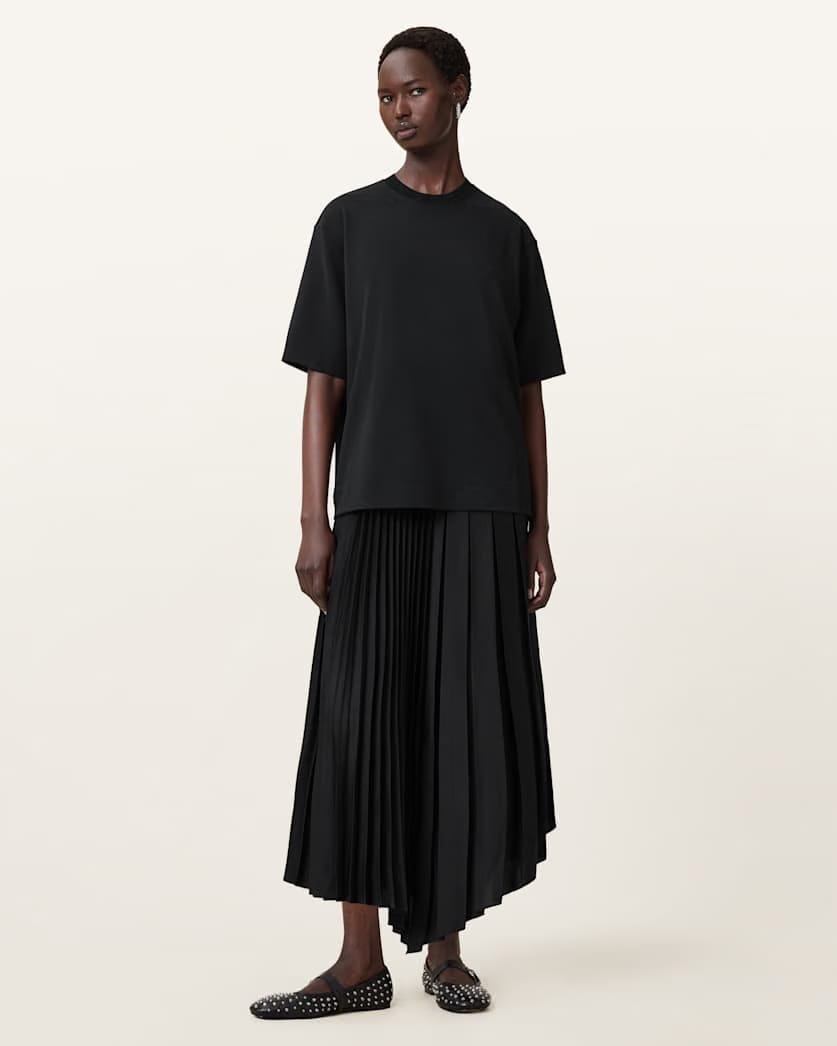 AllSaints Jax 2 In 1 Maxi Dress Women's Chalk White Women's