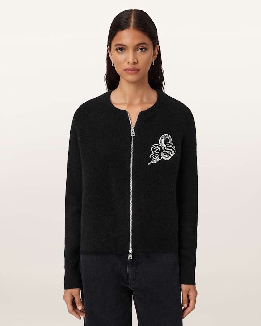 AllSaints Jaqueline Allsaints Bomber Women's Black Women's