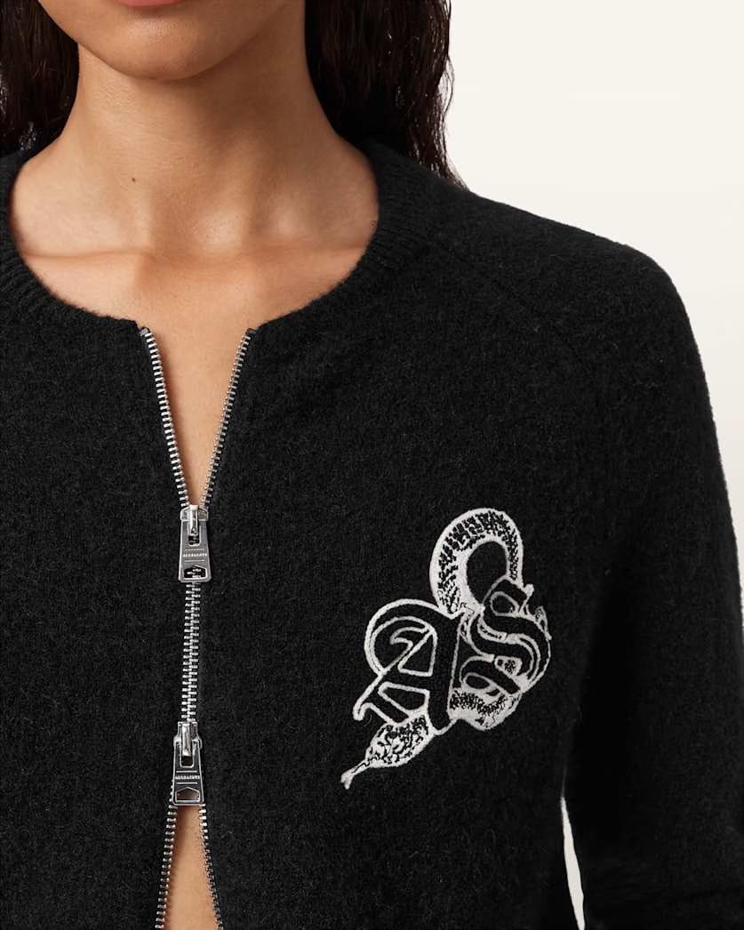 AllSaints Jaqueline Allsaints Bomber Women's Black Women's