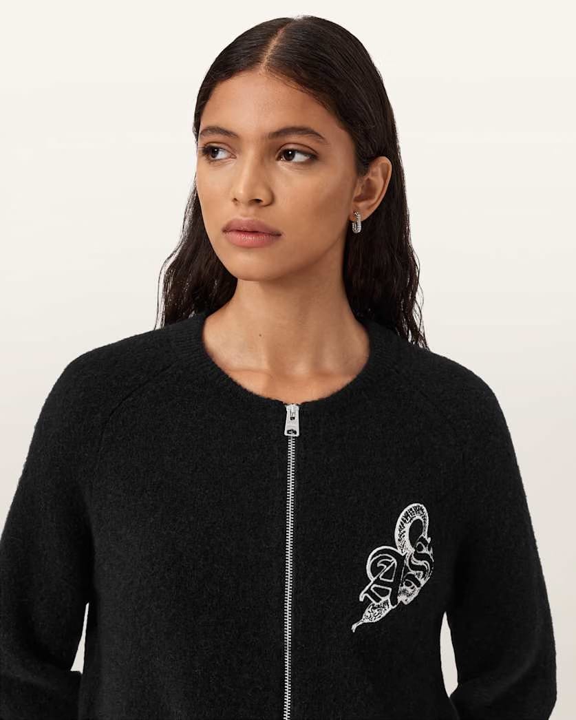 AllSaints Jaqueline Allsaints Bomber Women's Black Women's