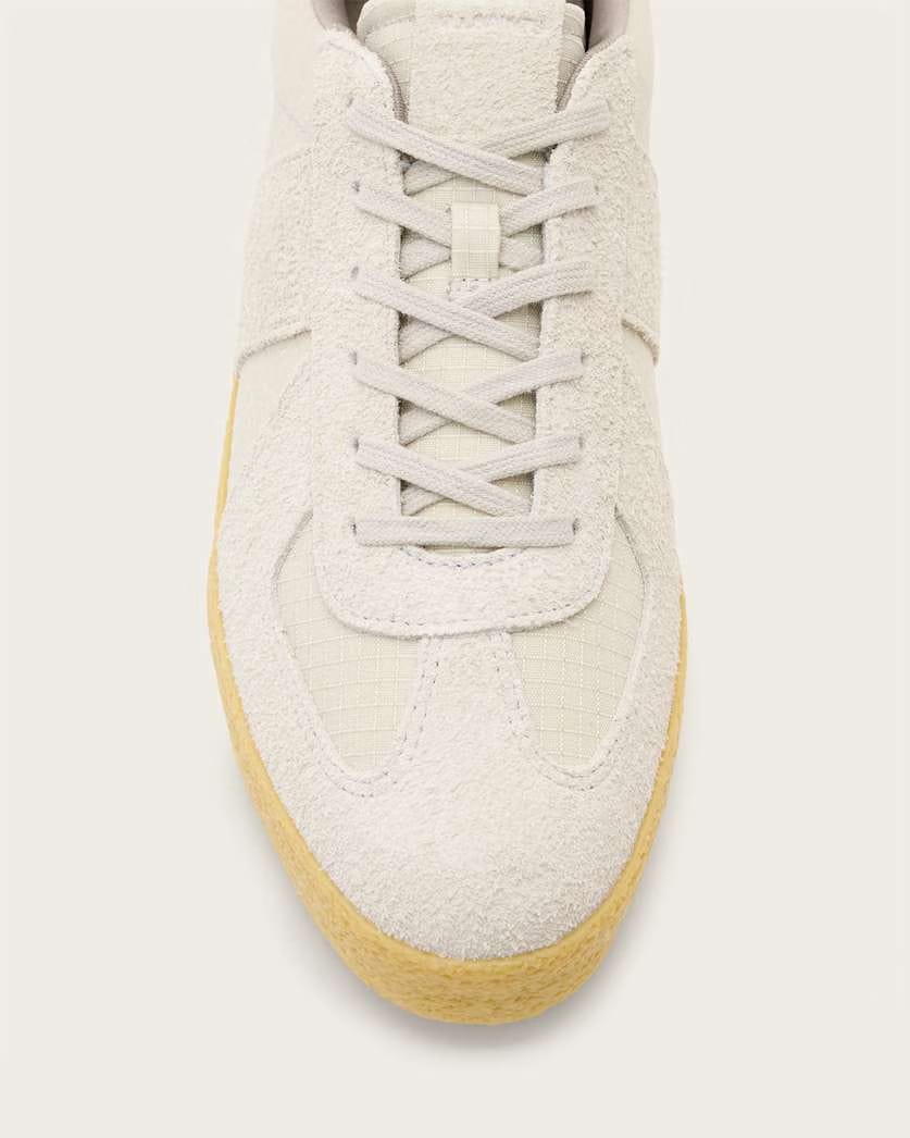 AllSaints Jaimee Low Top Ripstop Trainers Women's Chalk White Women's