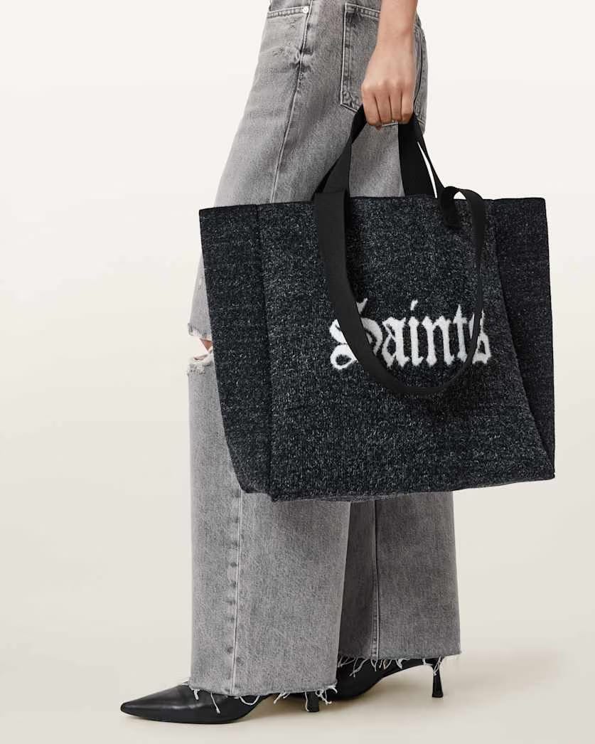 AllSaints Izzy Saint Tote Bag Women's Black Women's