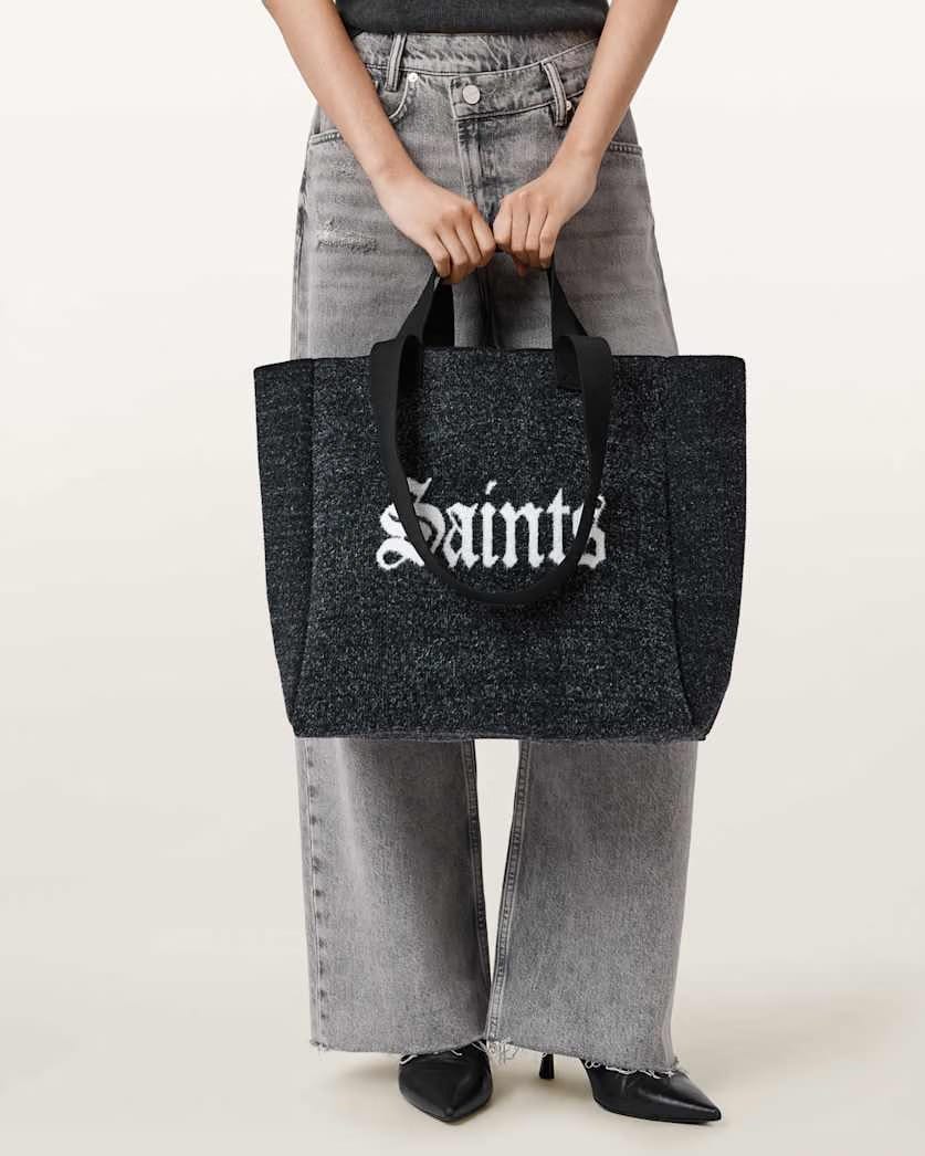 AllSaints Izzy Saint Tote Bag Women's Black Women's