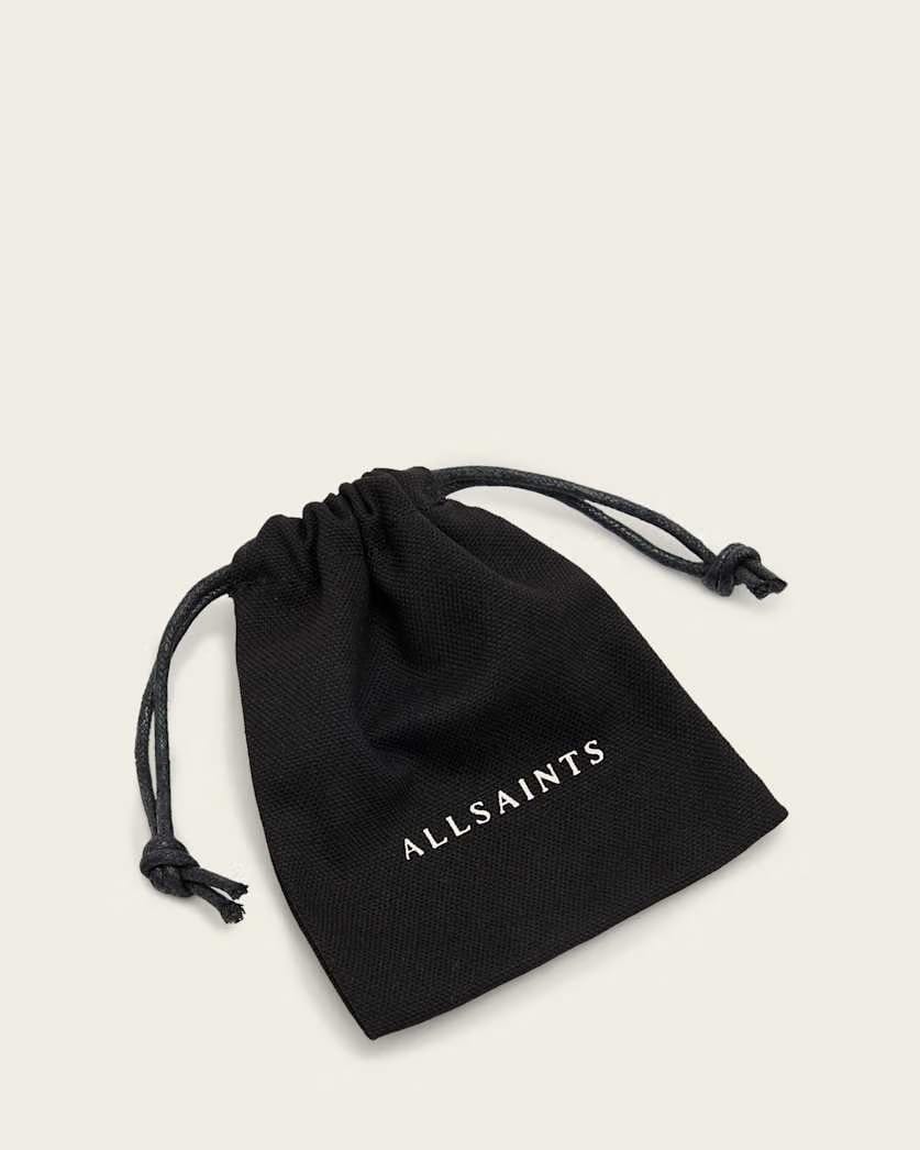 AllSaints Hazel Small Pearl Stud Earrings Women's Warm Brass Women's