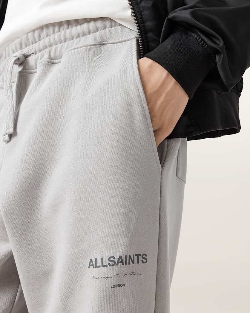 AllSaints Future Relaxed Fit Sweatpants Carbon Grey