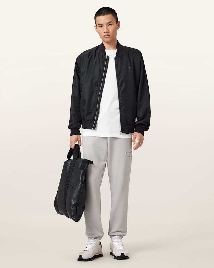 AllSaints Future Relaxed Fit Sweatpants Carbon Grey