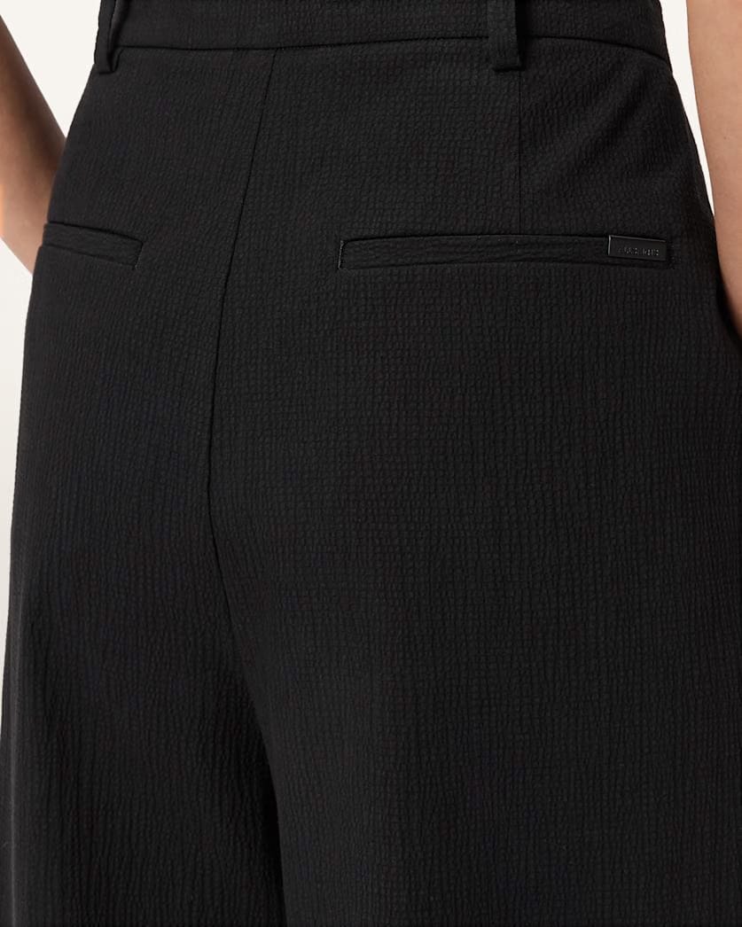 AllSaints Essen Wide Leg Pants Women's Black Women's